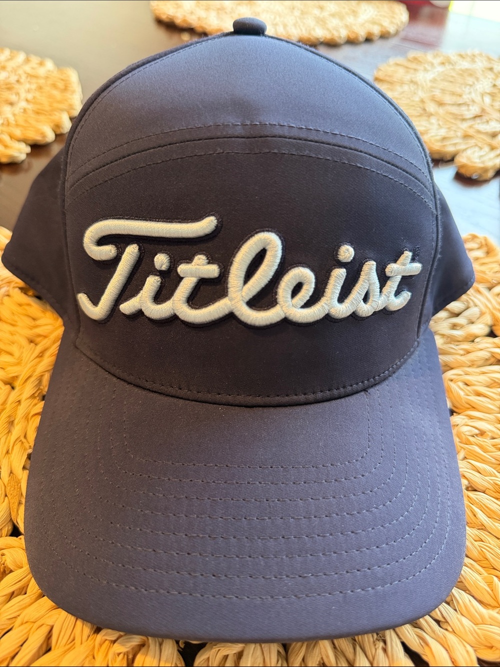 Titleist Navy Cap with White Script Logo